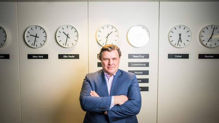 Alfred Gantner is the cofounder of Partners Group, a Swiss private equity firm that manages more than $100 billionShot in the Headquarters of Partner's Group In Baar, Zug Switzerland