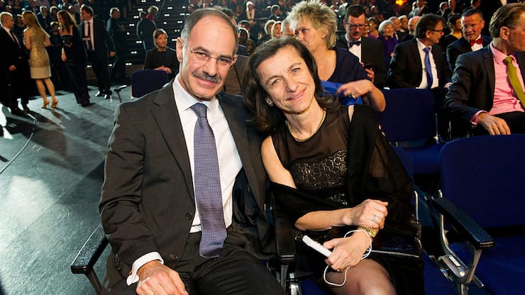 Dominique Biedermann mit Frau Yola