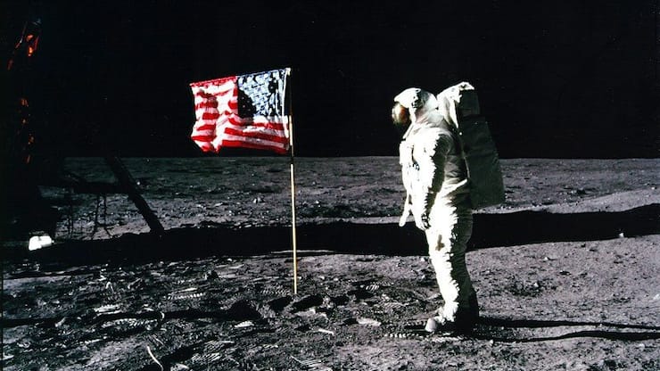 WELTRAUM RAUMFAHRT APOLLO 11 Neil Armstrong Mondlandung 1969