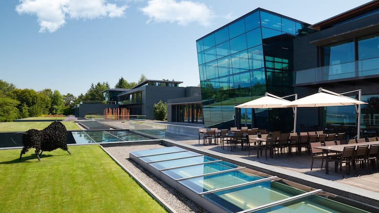 Das World Economic Forum von aussen