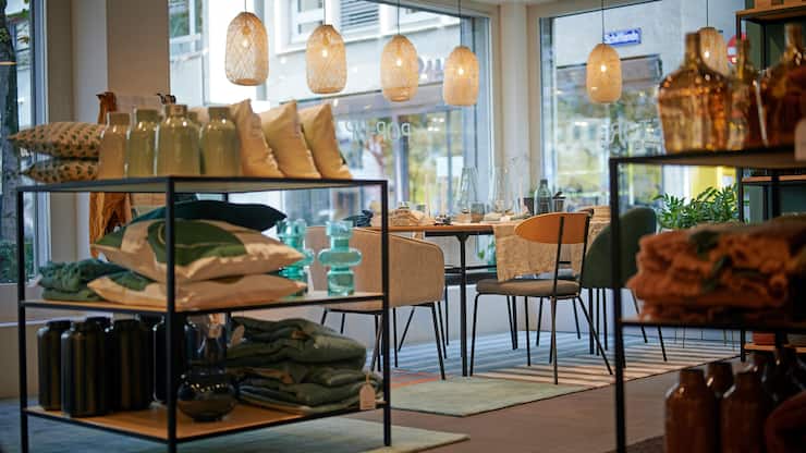 La Redoute Pop-up-Laden im Zürcher NIederdorf