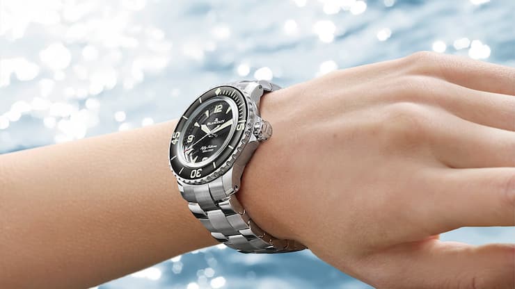 Blancpain Fifty Fathoms 38 mm: Die 42 bis 45 mm grosse Ikone des Hauses gibt es neu in 38 mm.