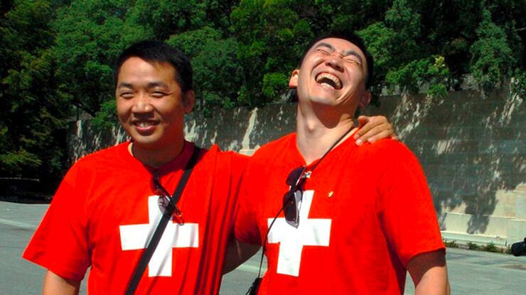 Touristen China Schweiz