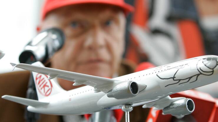 Niki Lauda und seine Airline