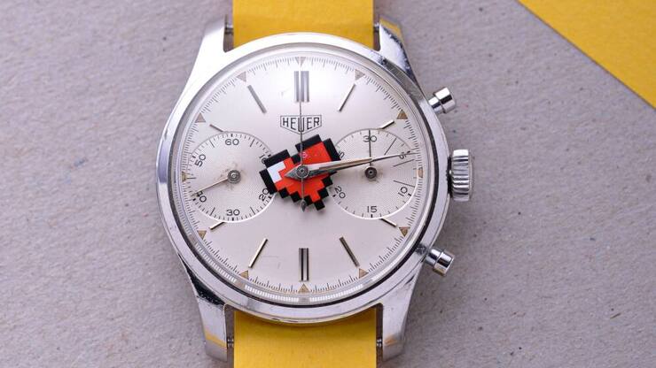 Eine Heuer modifiziert von Seconde/seconde