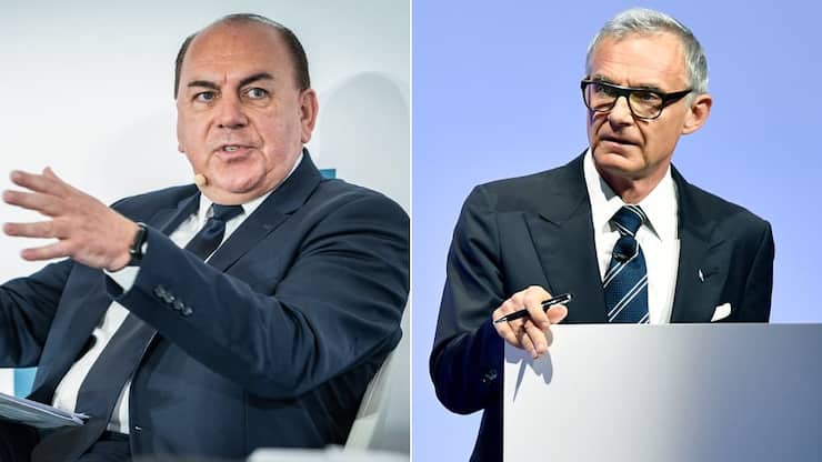 Axel Weber (l.) und Urs Rohner