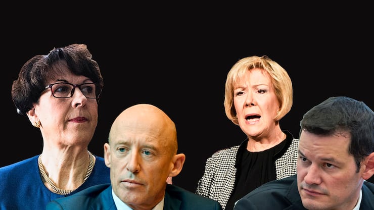 In Krisen reden sich Manager und Politiker um Kopf und Kragen: 