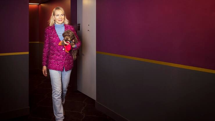 Margarita Louis-Dreyfus im Hotel Sorell im Seefeld ZÃ¼rich