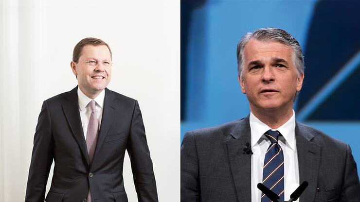 Jürg Zeltner (l.) und Sergio Ermotti