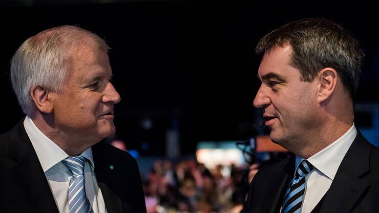 Horst Seehofer und Markus Söder