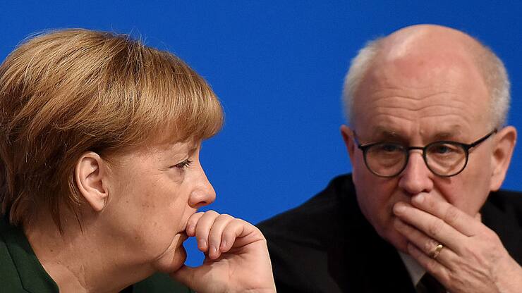 Angela Merkel und Volker Kauder