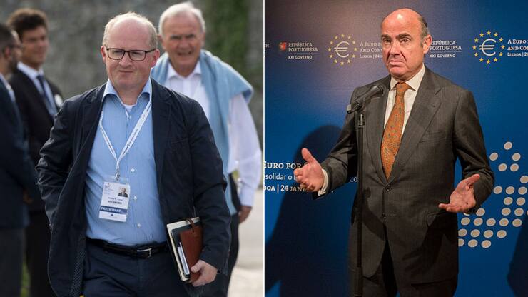 Philip Lane und Luis de Guindos