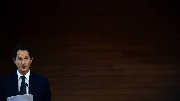 MILAN, ITALY - MAY 27:  John Elkann, President of the Agnelli Foundation and Fiat Chrysler Automobiles, attends the inaugural lecture at Bocconi University on May 27, 2019 in Milan, Italy. Today Fiat Chrysler Automobiles (FCA) announced a proposed merger with France's Renault that would see them become the world's third largest car maker. (Photo by Pier Marco Tacca/Getty Images)