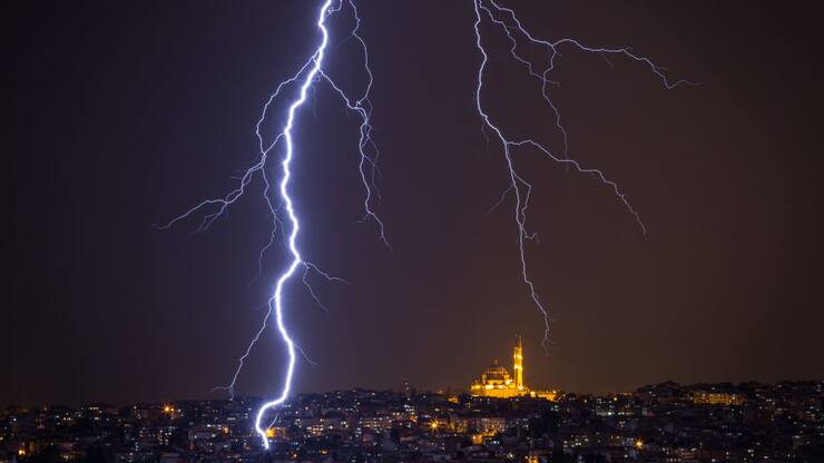 Gewitter über Istanbul 