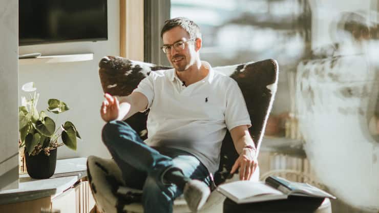 <p>Bauherr Tobias Reichmuth hat schon während des Baus Kaufangebote erhalten.</p>