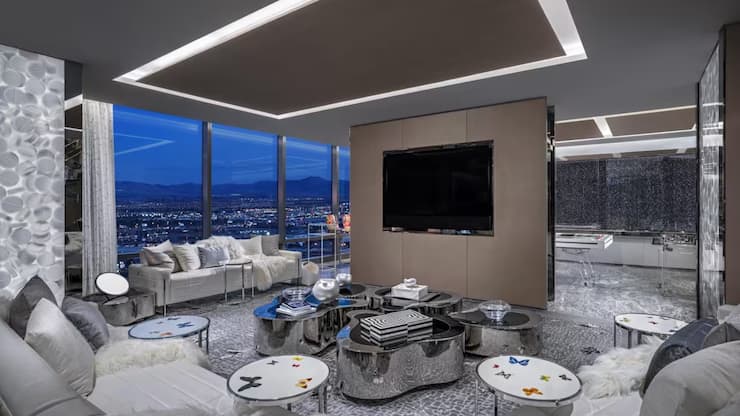 In dieser Suite in Las Vegas kostet eine Übernachtung fast 90'000 Franken.