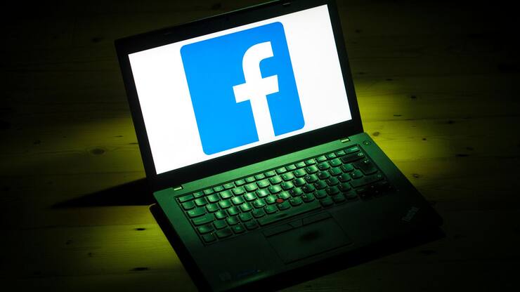 File photo dated 25/03/18 of the Facebook logo on a laptop. The social media giant has revealed that millions of email addresses, phone numbers and other personal user information were compromised during a recent security breach. (KEYSTONE/PRESS ASSOCIATION IMAGES/Dominic Lipinski)
