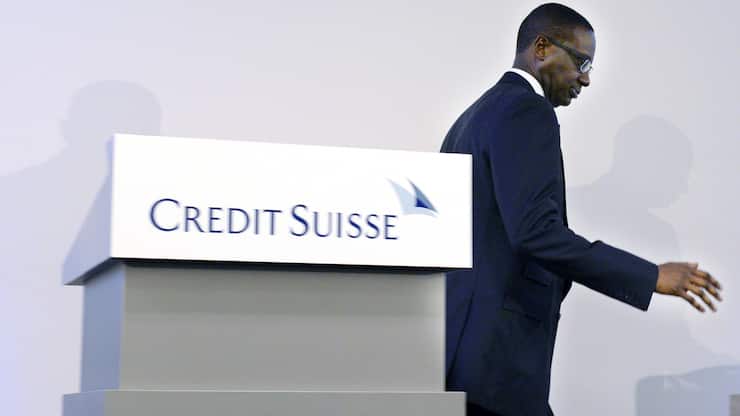 CREDIT SUISSE CEO THIAM RESIGNS