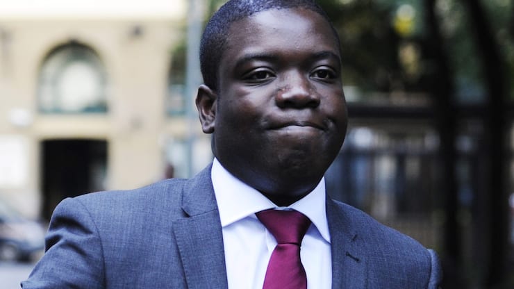 epa03419322 Kweku Adoboli arrives at the Sothwark Crown Court in London where he stands trial on charges of fraud by abuse of position and false accounting, 3 October 2012. Adoboli is accused of undertaking unauthorised trading at Swiss bank UBS that resulted in a $2bn loss for the bank, one of the biggest ever cases of alleged unauthorised trading. The case continues. EPA/FACUNDO ARRIZABALAGA