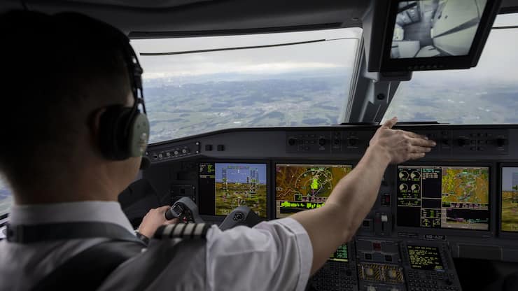 SCHWEIZ LUFTFAHRT HELVETIC AIRWAYS PILOT