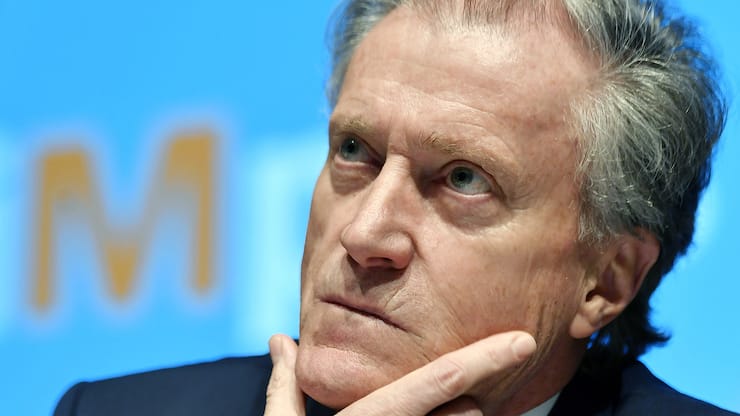 Herbert Bolliger, Praesident der Generaldirektion des.Migros-Genossenschafts-Bundes an der Bilanz - Medienkonferenz in Zuerich am Dienstag, 28. Maerz 2017. (KEYSTONE/Walter Bieri)