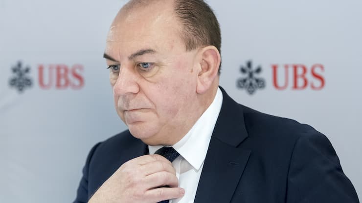 UBS bank chairman Axel Weber speaks during a media event on the UBS White Paper on the sideline of the 49th Annual Meeting of the World Economic Forum, WEF, in Davos, Switzerland, Monday, January 21, 2019. The meeting brings together entrepreneurs, scientists, corporate and political leaders in Davos under the topic "Globalization 4.0" from 22 - 25 January 2019. (KEYSTONE/Laurent Gillieron)
