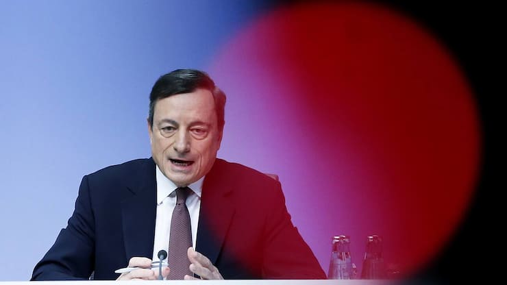 DEUTSCHLAND BANK EZB DRAGHI