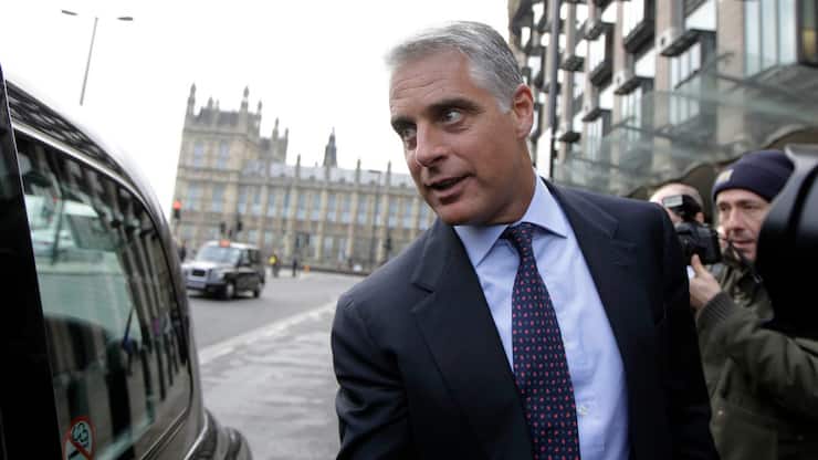 Chief Executive Officer of UBS, Andrea Orcel leaves Portcullis House in London after giving evidence on banking standards to the Parliamentary Commission on Banking Standards, Wednesday, Jan. 9, 2013. The chief executive of UBSs investment bank told British MPs on Wednesday that bankers had become too arrogant and that the industry has to change. (AP Photo/Sang Tan)