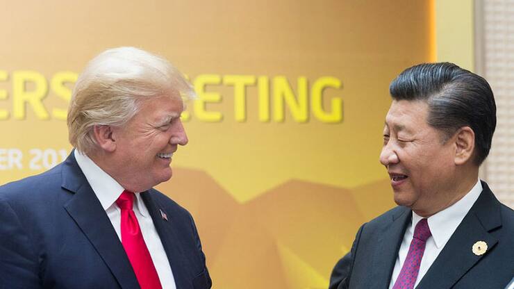 Donald Trump und Xi Jinping