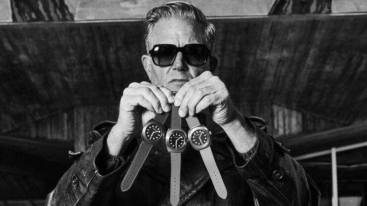 Peter Mygind mit Maurice de Mauriac  the Pillow Watch