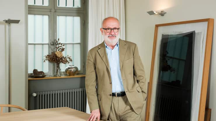 Basel, 13.8.2016, Rolf Soiron, Verwaltungsratspraesident von Lonza. (KEYSTONE/Stefan Bohrer)