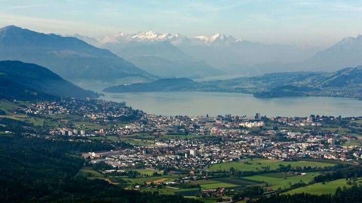 Baar und Zug, Zugersee