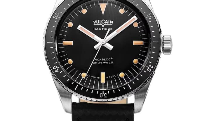Vulcain Skindiver Black