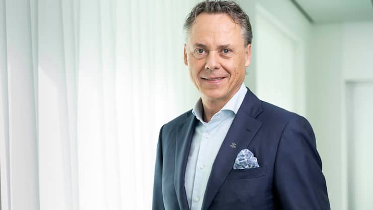 Ralph Hamers, CEO UBS Group AG, portraitiert am 29. Maerz 2021 am Hauptsitz der Firma in Zuerich. (KEYSTONE/Gaetan Bally)