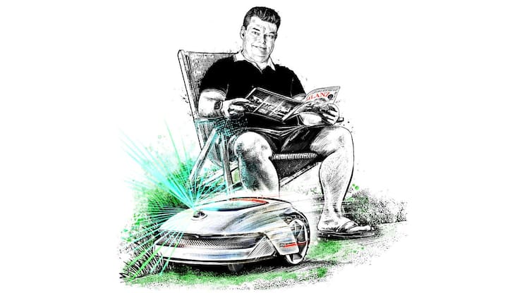 Der Roboticmower nutzt eine neue Technologie fürs Mähen – kommt aber noch mit Kinderkrankheiten daher.