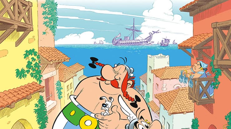 <p>Asterix und Obelix in Lusitanien: Die bauernschlauen und rauflustigen Gesellen auf dem Weg ans maritime WEF. Hier noch vor dem Haircut.</p>