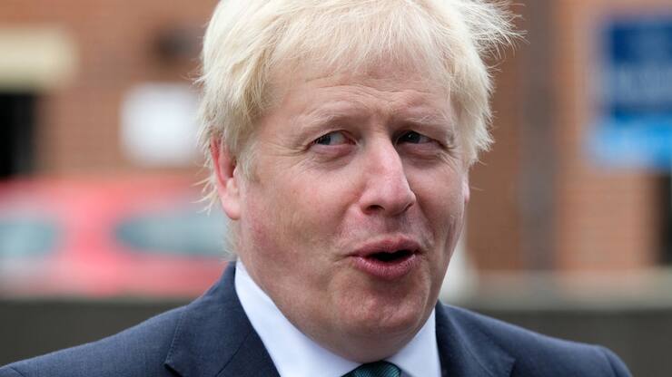 epa07735051 (FILE) - Conservative leadership candidate Boris Johnson campaigns in Guisborough, Britain, 05 July 2019 (reissued 23 July 2019). Former London mayor and foreign secretary Boris Johnson on 23 July 2019 was announced the winner in the party contest to replace Theresa May as leader of the Conservative Party. As the winner, Johnson will also take up the post of Britain's prime minister on 24 July 2019. EPA/IAN FORSYTH / POOL