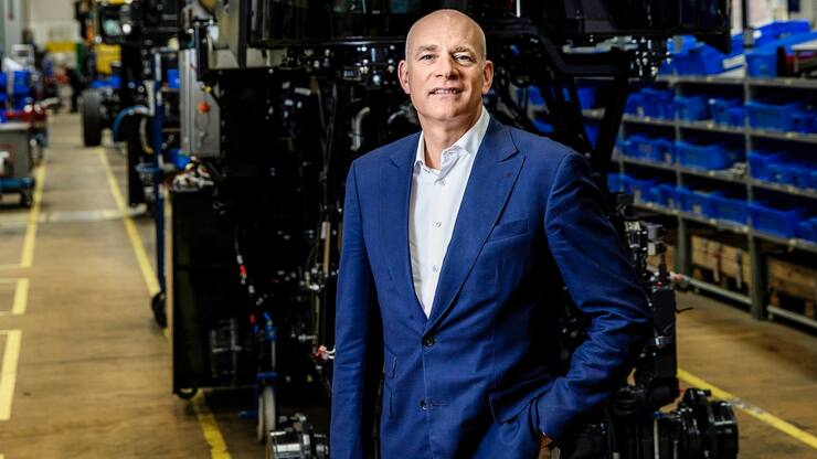 Barend Fruithof, CEO Aebi Schmidt Holding AG, fotografiert am 28.4.23, St. Blasien