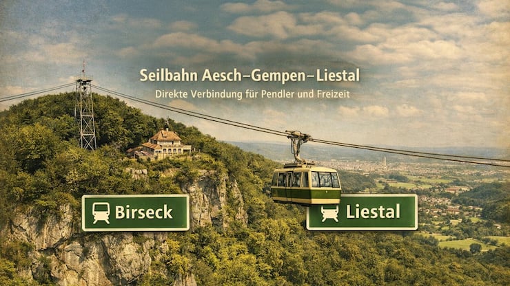 Baselbiet soll Seilbahn bekommen – für bis zu 415 Millionen