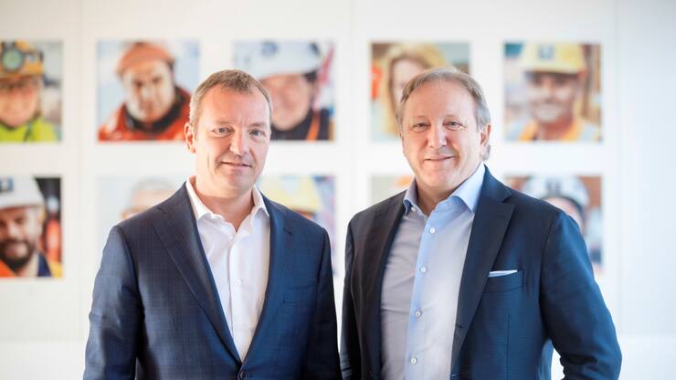 Hans Ulrich Meister und Andre Wyss