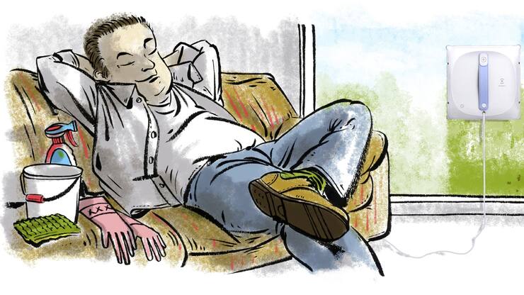 Crashtest Ecovacs Winbot