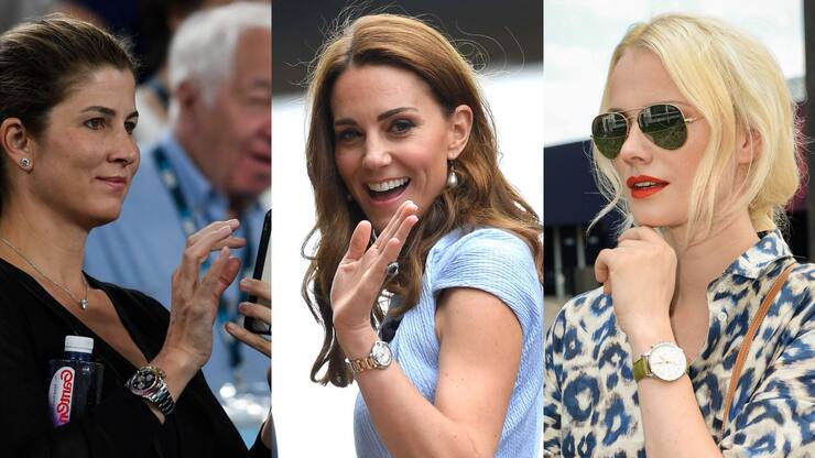 Mirka Federer, Prinzessin Catherine, Model Franziska Knuppe: Frauen lieben Uhren. Aber welche genau?