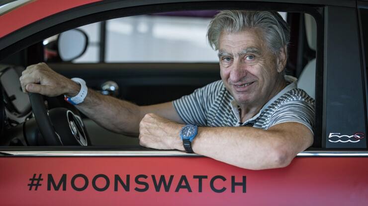 Foto: Philippe Rossier, 11.8.2022, Biel, Hier fragt der Chef, Interview von Swatch-Gruppe- Chef Nick Hayek. Mit Christian Dorer.