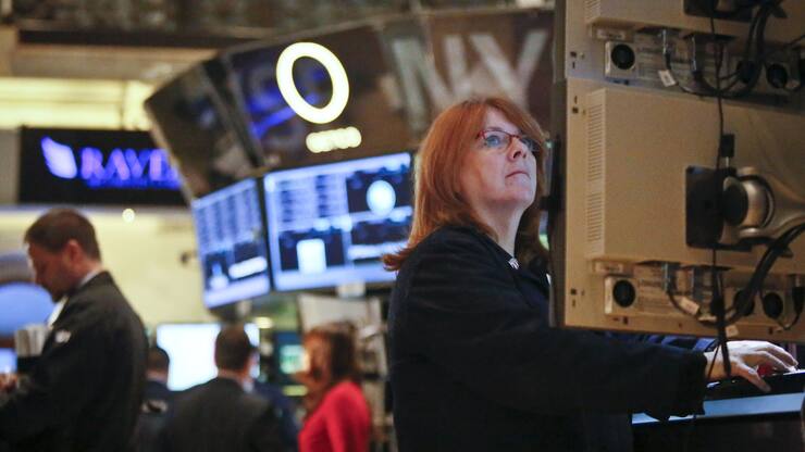 Trader Wall Street New York