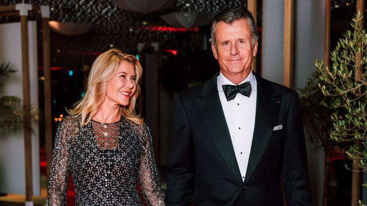 Neue liebe Philipp Hildebrand und seine zweite Ehefrau Kimberley als Gäste am Galaanlass im Rahmen der Verleihung des Prix Suisse in Bern.