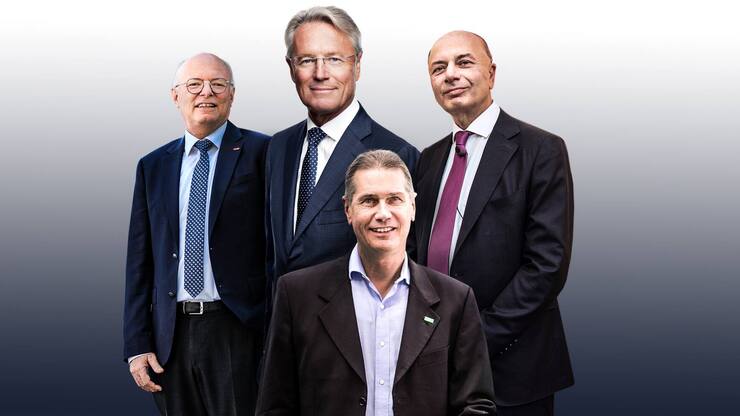 Vincent Ducrot Björn Rosengren Werner Lieberherr Dieter Weisskopf