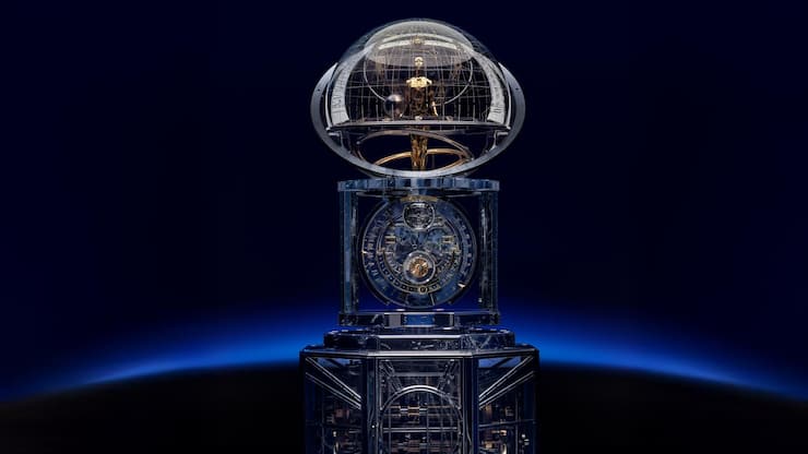 <p>Vacheron Constantin bezeichnet die Uhr La quête du temps als «Meisterwerk jenseits der Uhrmacherei».</p>