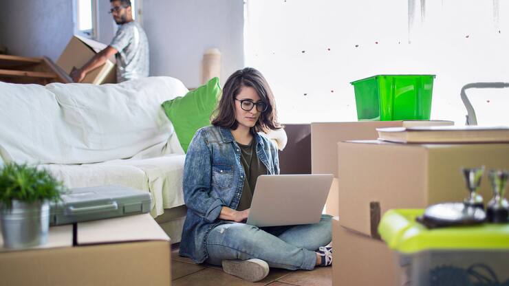 Steuerrechnung zahlen bei Umzug