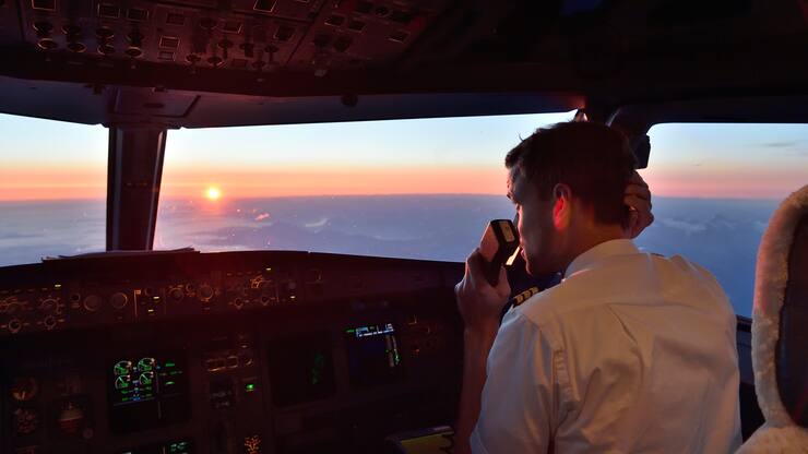 Swiss Cockpit Pilot
