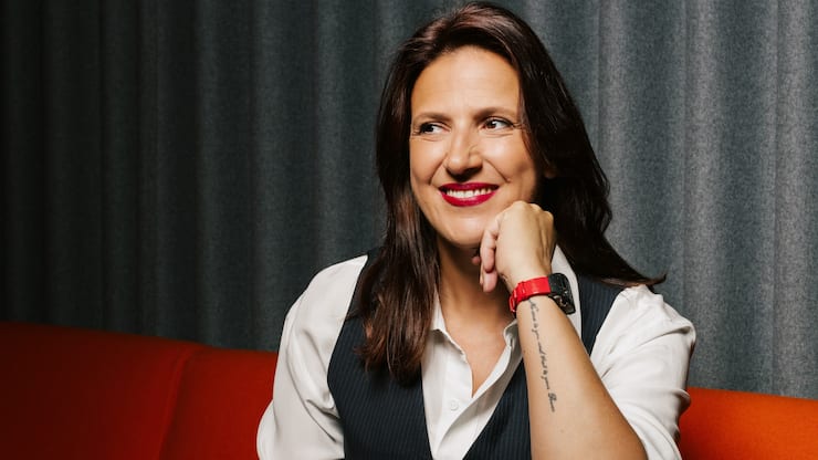 Mit Schwung und Elan sorgt Amanda Mille für einprägsame Begegnungen bei Richard Mille.